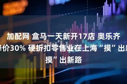 加配网 盒马一天新开17店 奥乐齐再降价30% 硬折扣零售业在上海“摸”出新路